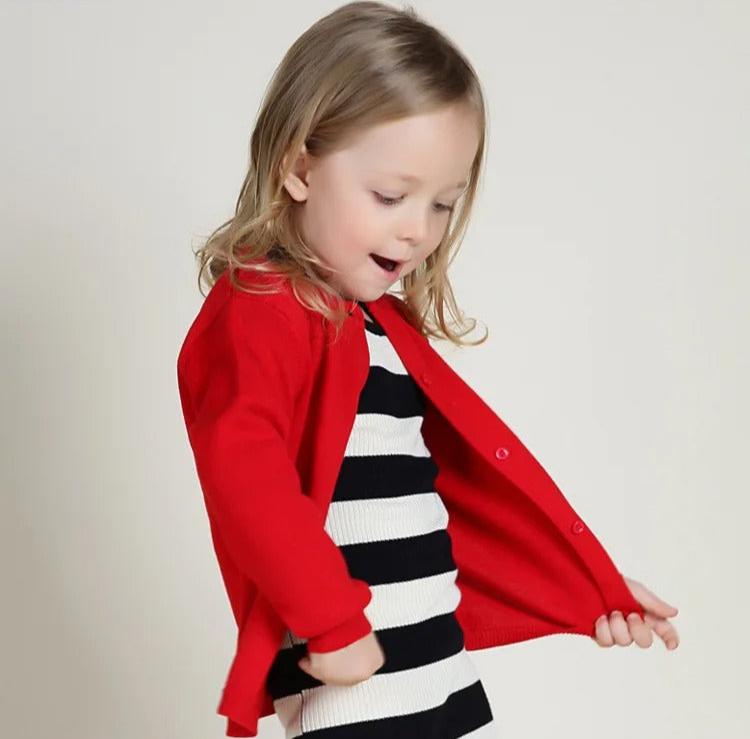 gilet enfant rouge